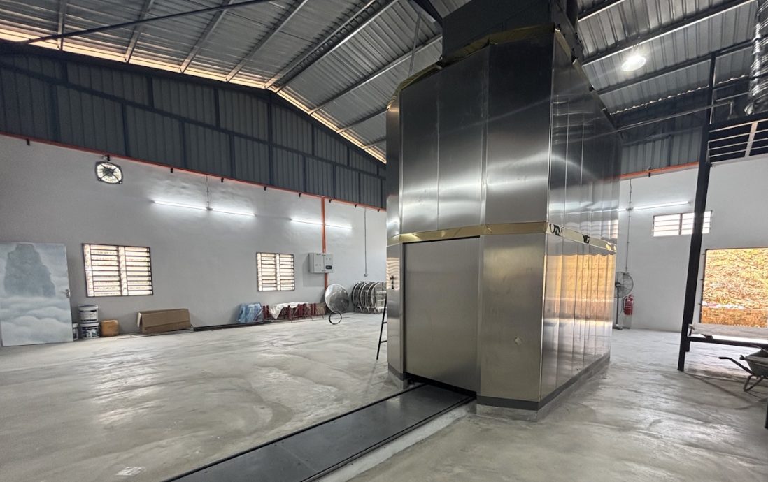 彼咯马华义山焚化炉启动   逾3千骨灰位料明年中竣工