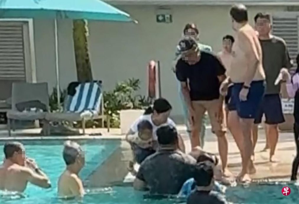 (已签发)柔:狮城二三事:4岁男童溺水公众CPR抢救 母寻救儿英雄