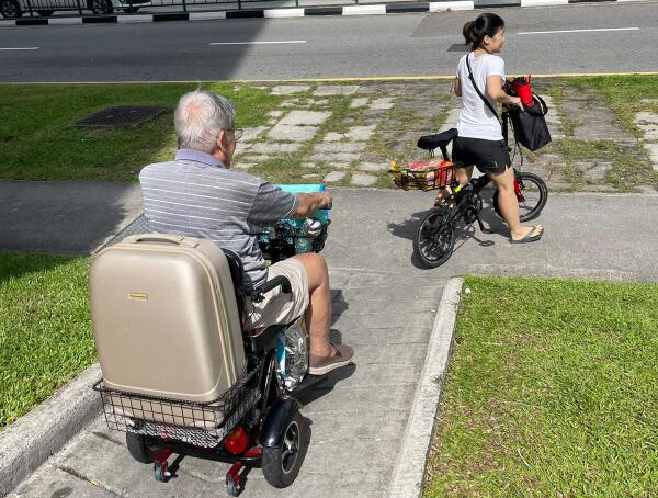 (已签发)柔:狮城二三事:为失智妻买菜煮饭 被车撞成植物人 九旬翁一年半后逝
