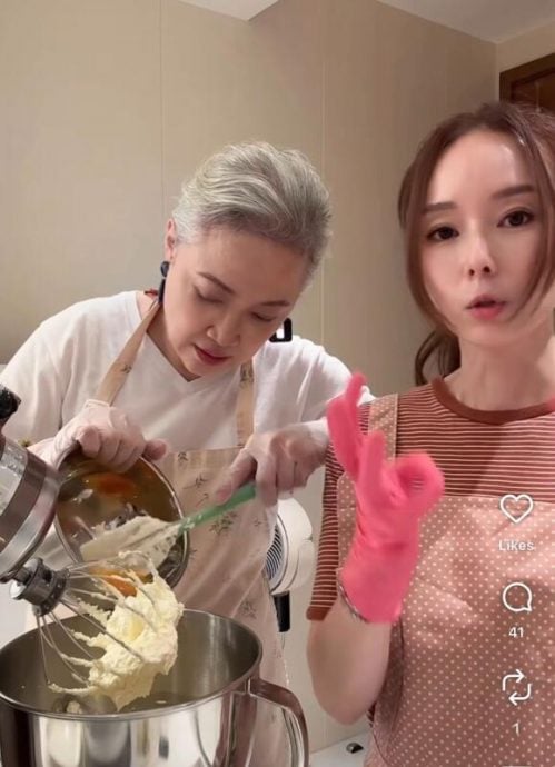 （已签发）柔：狮城二三事：林湘萍洪慧芳漏夜赶烘焙 送陈汉玮生日惊喜