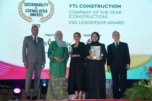 ESG图话| 杨忠礼建筑ESG领导力获认可