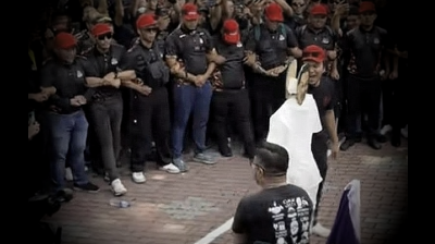 Flogging and burning effigies, a new low in politics of nation and of Islam