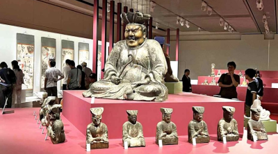 ‘Humorous’ glimpse into hell on display at museum exhibition in Japan’s Nagano prefecture