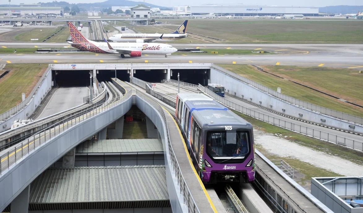 KLIA接驳电车818起 夜间维修两周