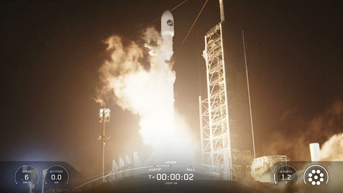 SpaceX火箭顺利升空 搭载美军X-37B太空飞机