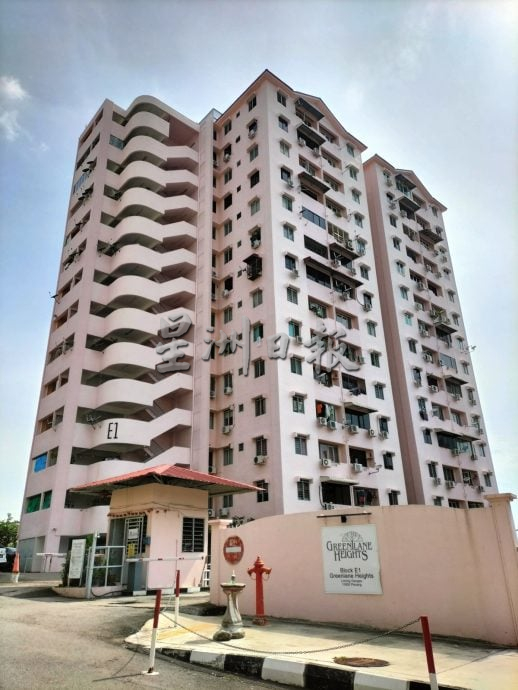 （大北马）青草岭E1组屋获近8万令吉拨款 提升大水槽