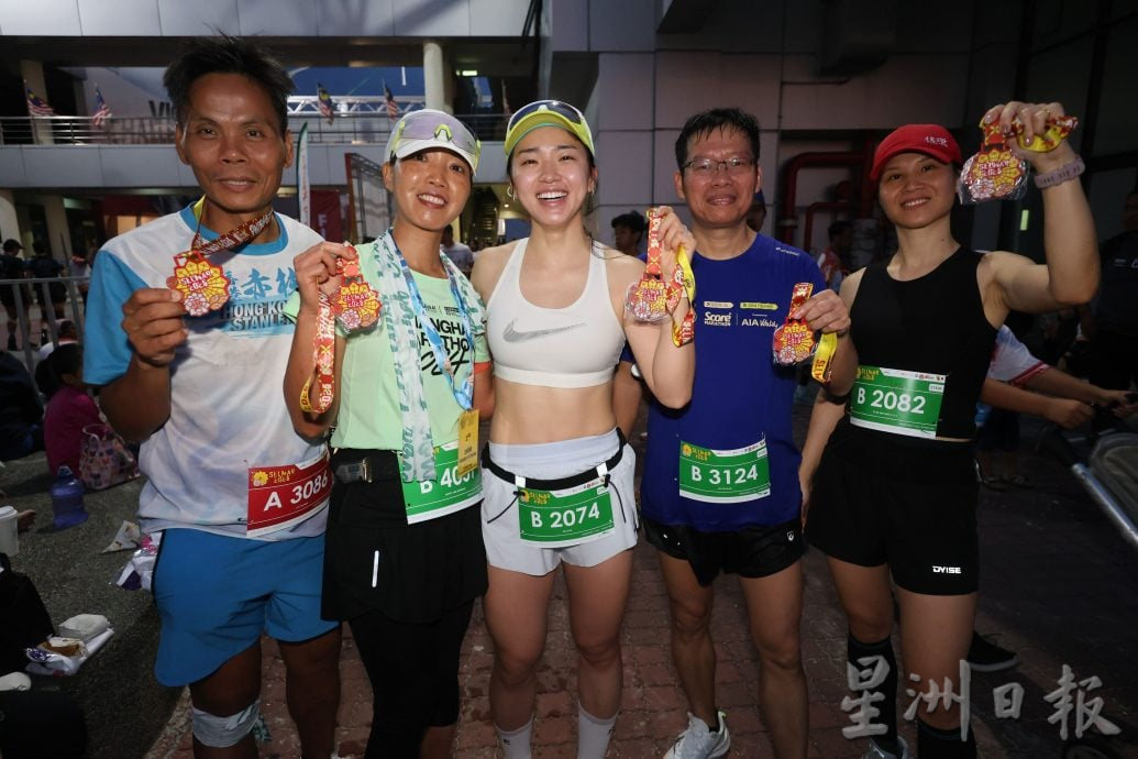 大都会／（主文）黄瑞林出席雪州马拉松赛／10图