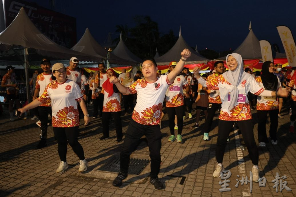 大都会／（主文）黄瑞林出席雪州马拉松赛／10图