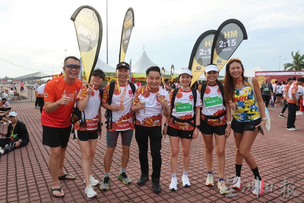 大都会／（主文）黄瑞林出席雪州马拉松赛／10图