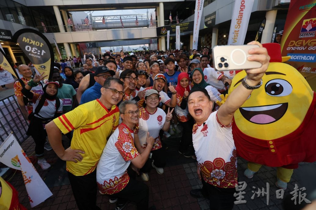 大都会／（主文）黄瑞林出席雪州马拉松赛／10图