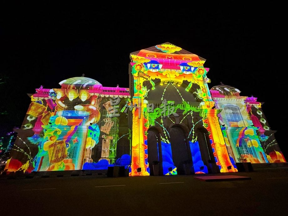 （大北马）“Terang”投影灯光秀获加场演出