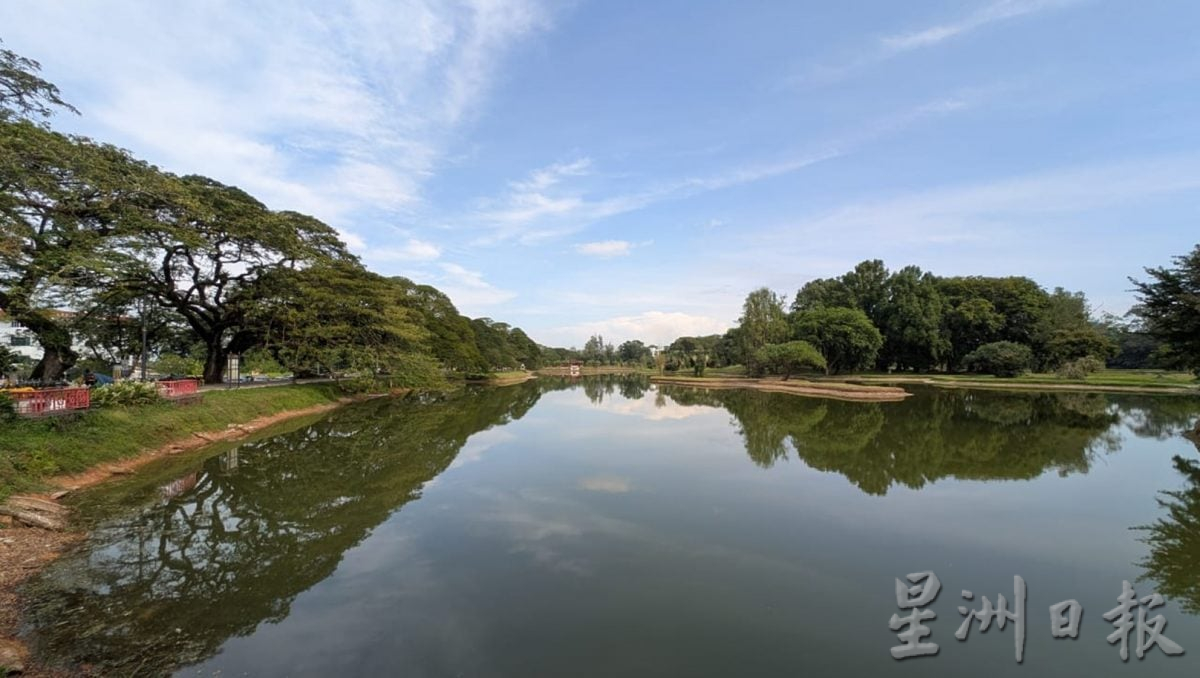 人造雨惠及 水位剧升 太平湖美景回来了