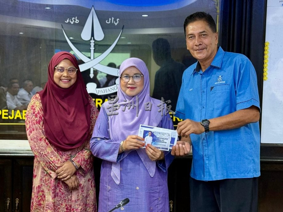 东:乡委会主席获州政府500令吉津贴