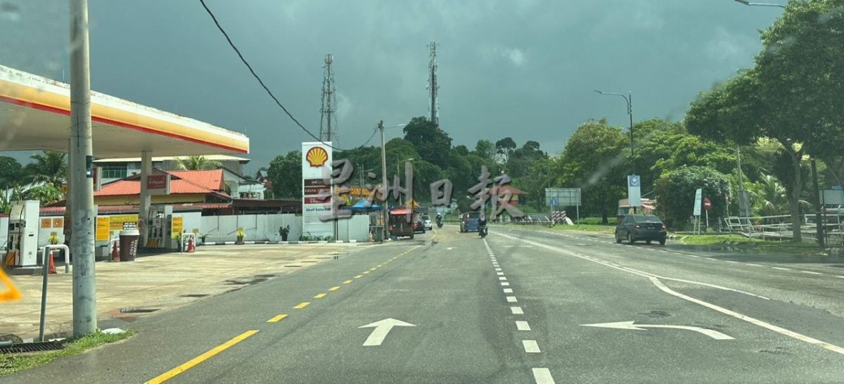 榴梿洞葛市镇改道试行两周 陈志成拟建议增指示牌减速线