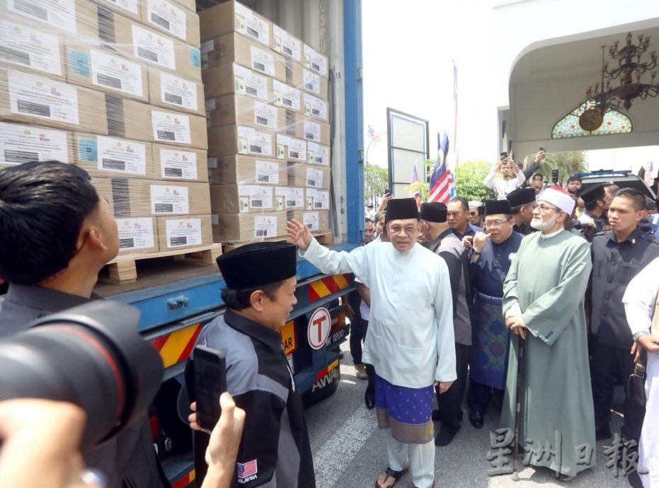 安华谈大马支持以巴谈判前提 “立即停止一切暴行与占领！”