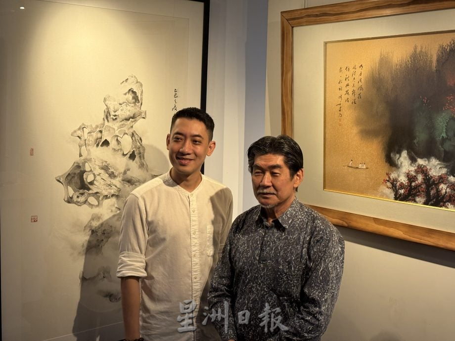 父子两代 各展风采——“异代艺路”跨世代对话开幕