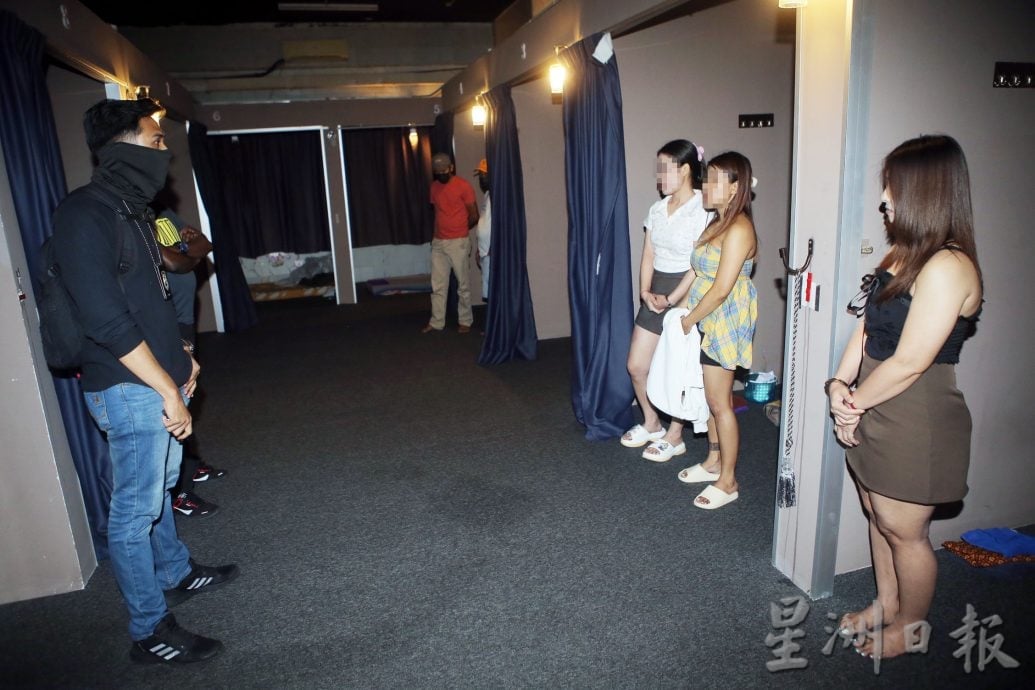 怡保按摩院暗藏春色 54外籍女子落网