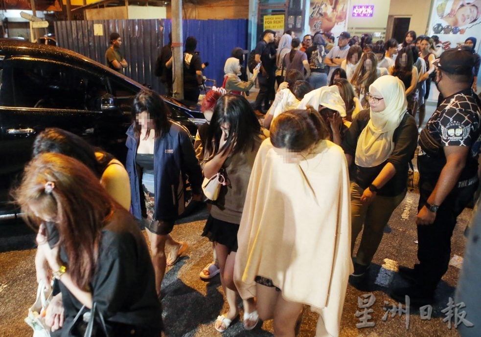 怡保按摩院暗藏春色 54外籍女子落网