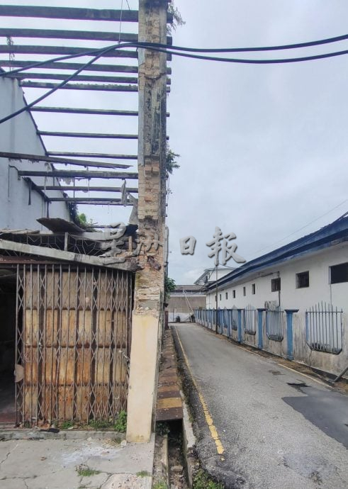 （大北马）伊尔米：基于民众安全，居林市议会已将交警署旁的巷子封锁