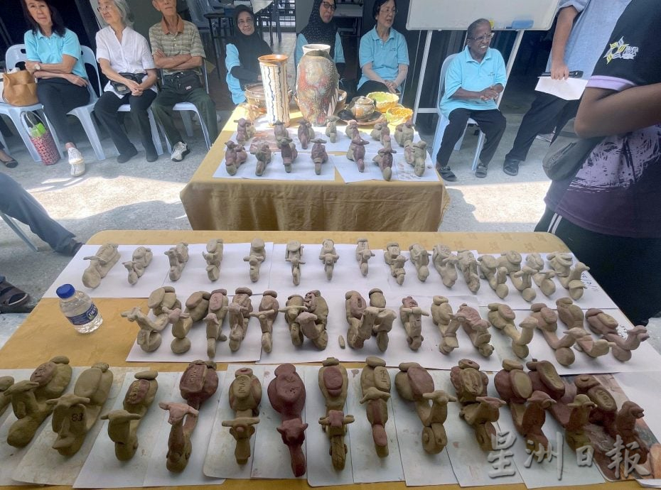 80名长者玩转陶艺    捏出欢笑与创意 