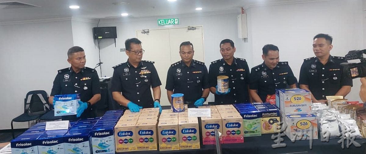 “婆罗奶粉”党被警方一网打尽