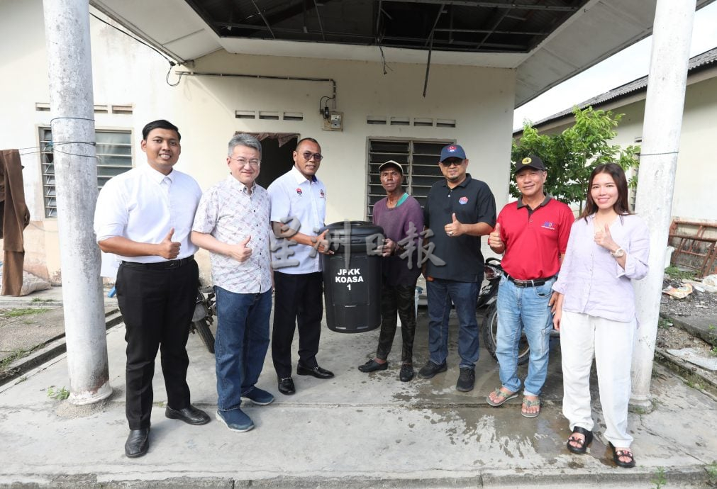 苦等72年 新邦阿朗原住民村获垃圾收集服务