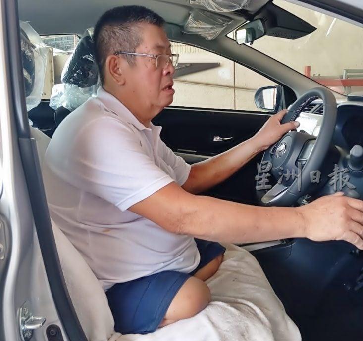 ★8月17日刊登/共用稿【有故事的人】/强电击中烧伤截双腿 陈树金消沉2年重生