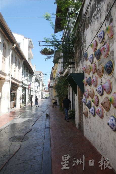 霹：封面主文／怡保三奶巷走道焕然一新 业者盼成文创艺术空间