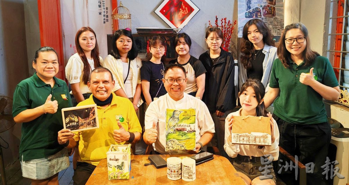 +大都会:梁德志州议员服务中心与大马文艺创客协会,台南大学学生,推动巴生老街发展