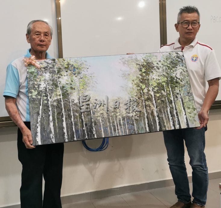 (大北马)槟华校友联合会与高巴三万华侨校友会交流探讨民族教育发展方向