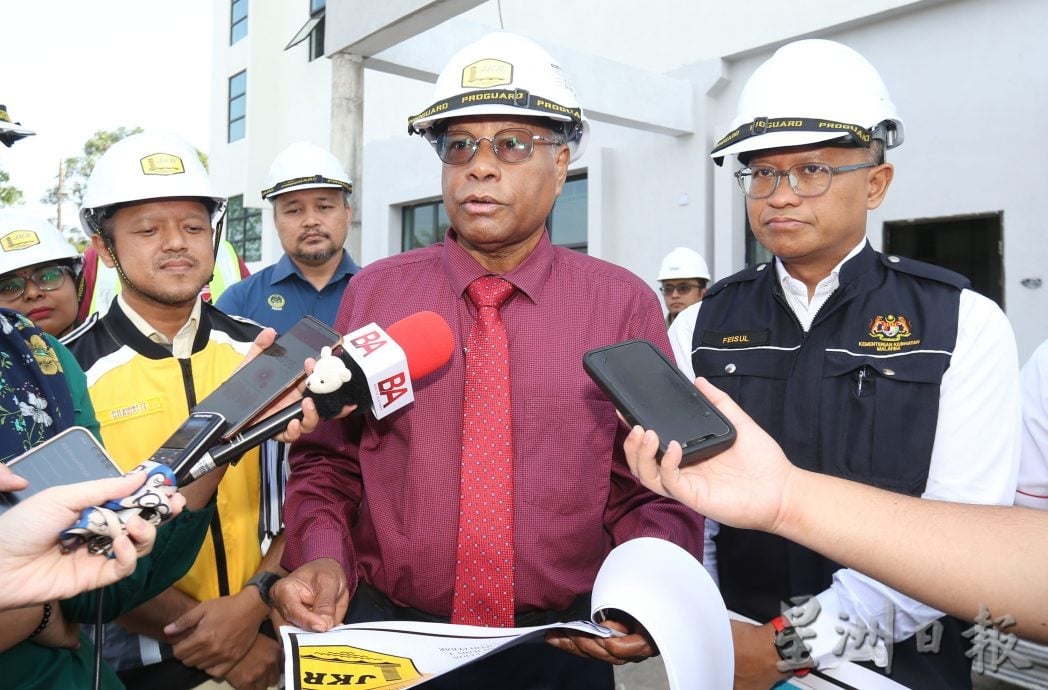 曼锐诊所完成83.5% 邦咯诊所 巴里文打医院近竣工