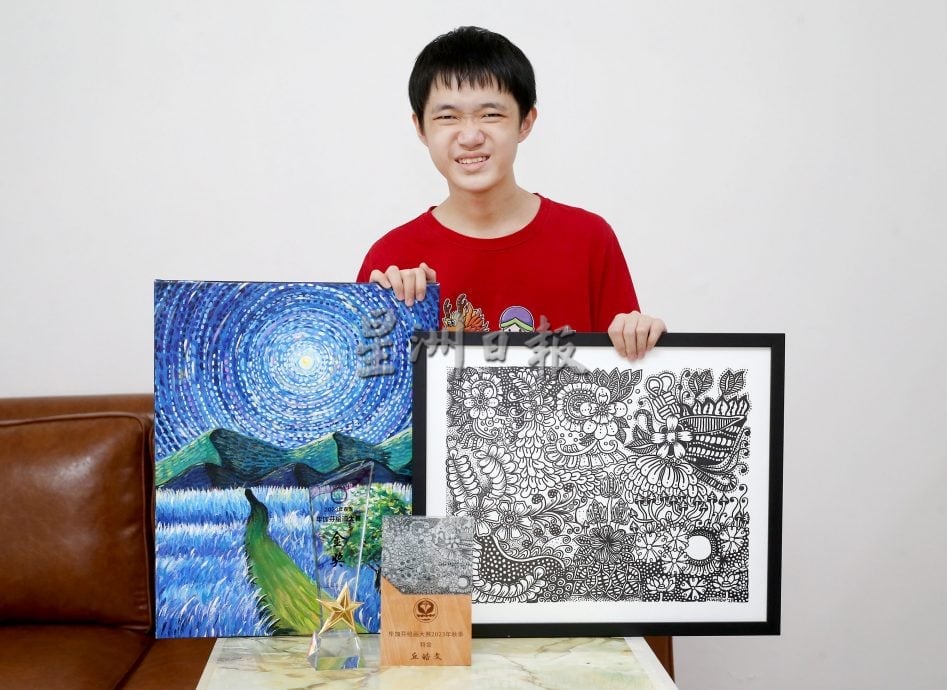 【暖势力】/自闭儿外甥具绘画天赋 大姨陪伴守护寻梦想