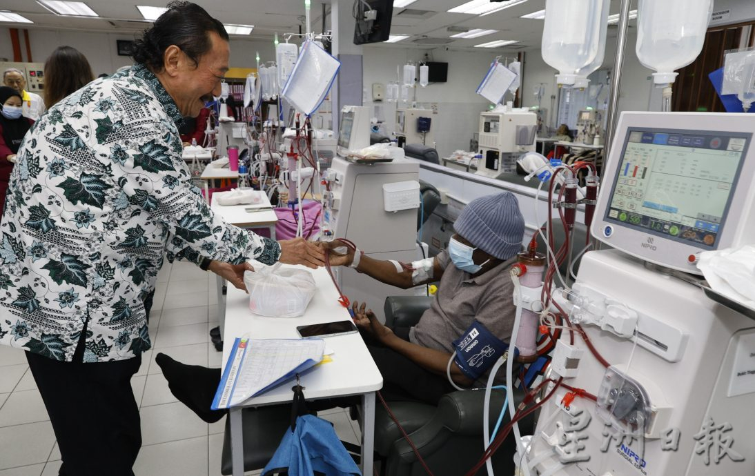 请签发－必下－大都会-安邦九皇爷宫洗肾中心获赠洗肾机／3图