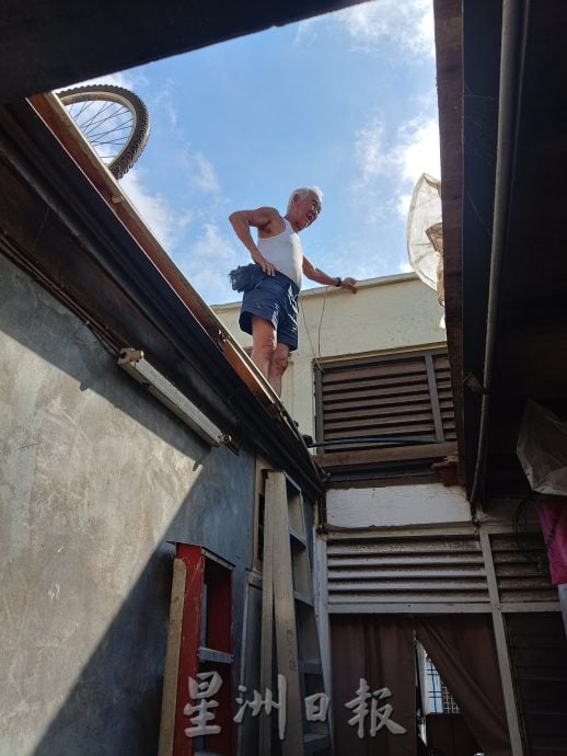 拉央拉央风灾 30民宅店屋被掀屋顶