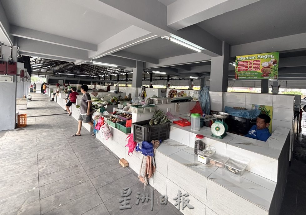 拉美士巴刹终完成提升工程 小贩迁入营业