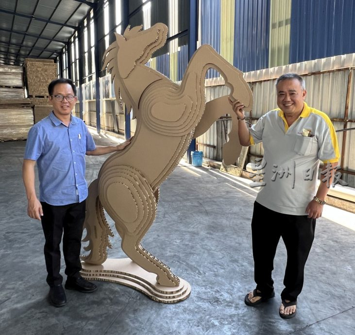 （古城第二版主文）蜂窝板立体模型多变·将环保概念植入脑海