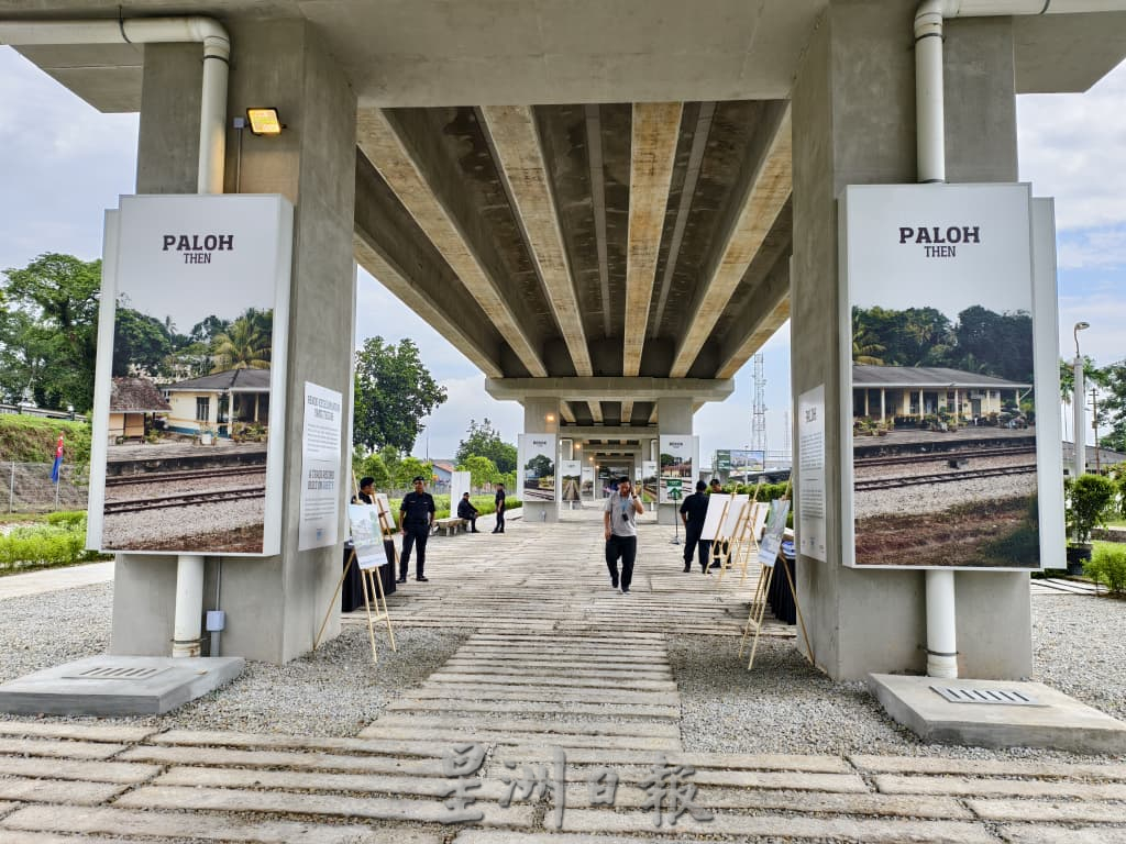 居銮王冠铁道公园落成   元首开幕王气十足