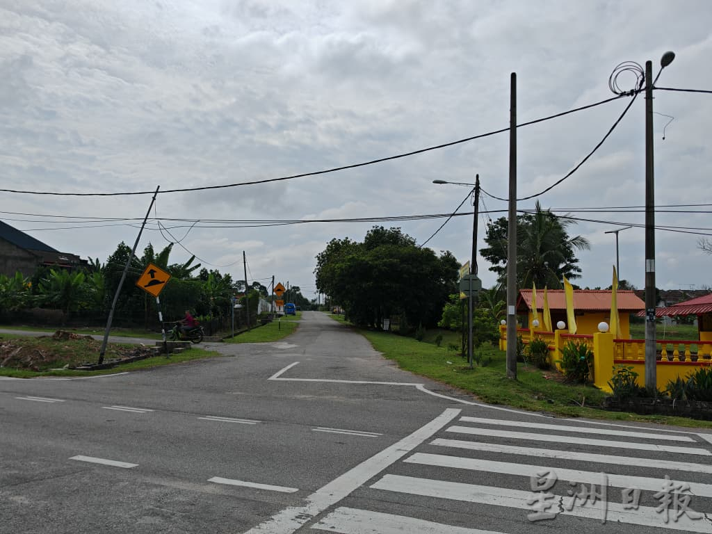 （古城第四版主文）巴也明光新村路口车速快，交通意外频繁