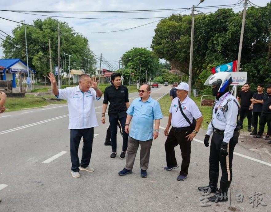（古城第四版主文）巴也明光新村路口车速快，交通意外频繁