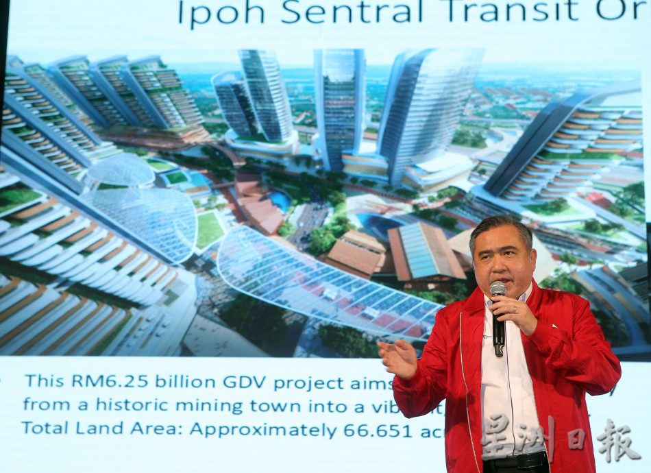  陆兆福：高需求 增人流到怡保  拟3年增50套ETS车厢  