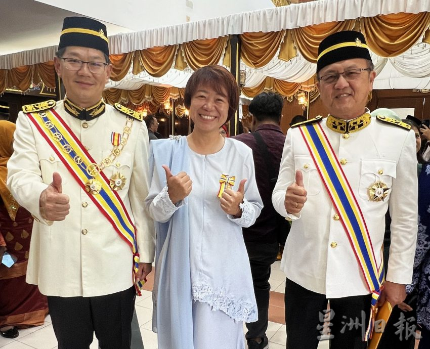 甲州元首76岁华诞 2州议员荣膺拿督勋衔