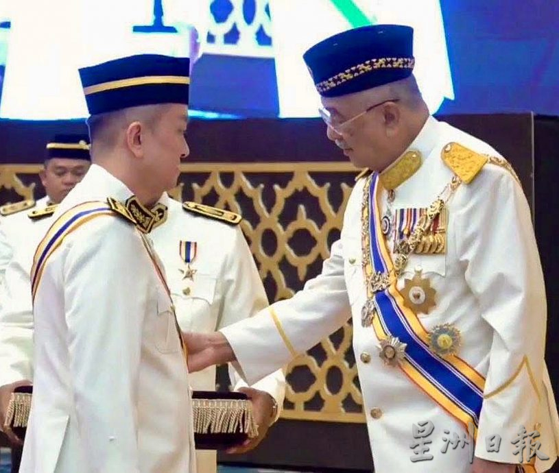 甲州元首76岁华诞 2州议员荣膺拿督勋衔