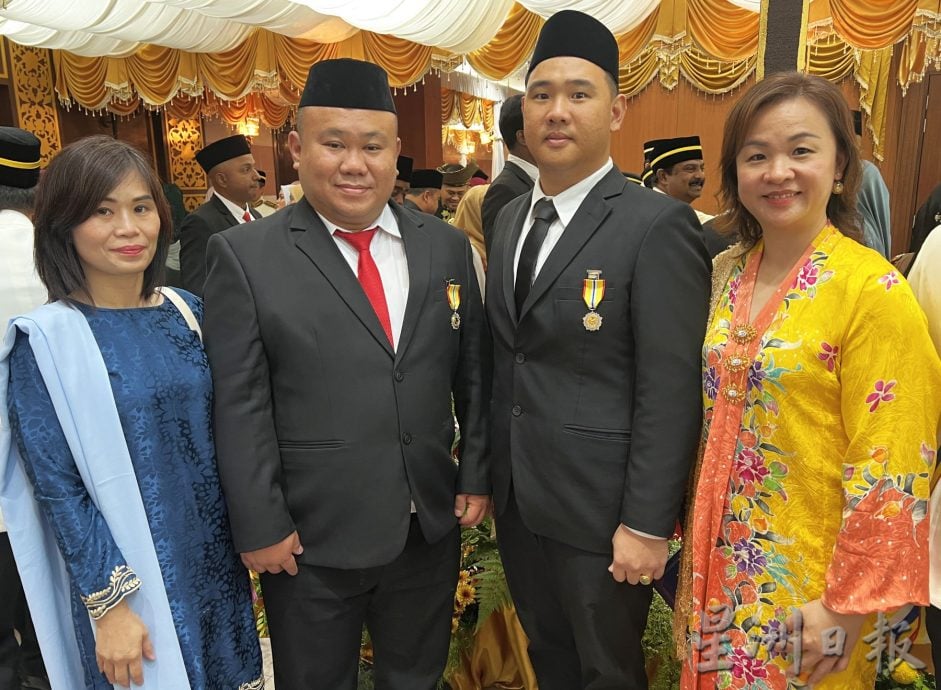 甲州元首76岁华诞 2州议员荣膺拿督勋衔