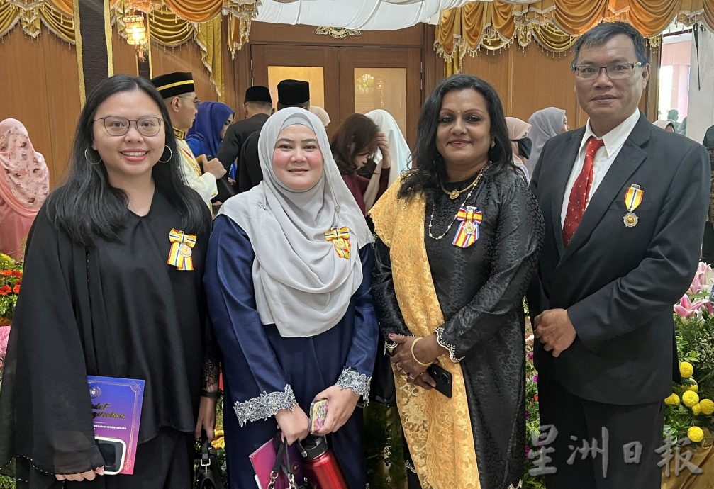 甲州元首76岁华诞 2州议员荣膺拿督勋衔