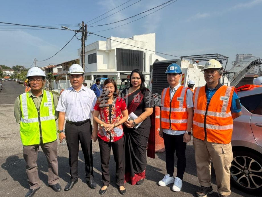 灵第22区旧水管换了 料有效解决断水问题