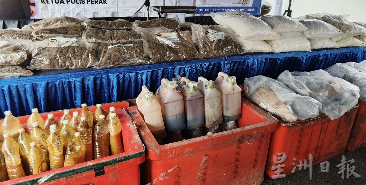 2012至2024年起获完成司法程序 霹警销毁值逾2600万毒品