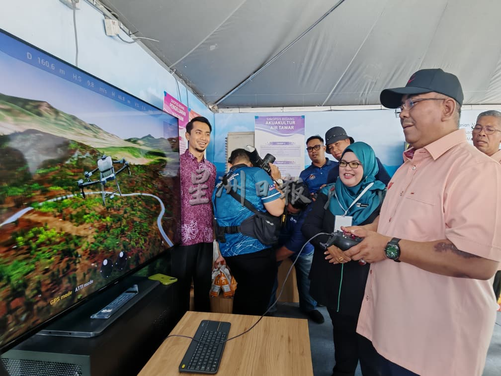 （大北马）沙努西欢迎砂拉越取代吉打成为米乡，吉打可另外发展其他种植领域。