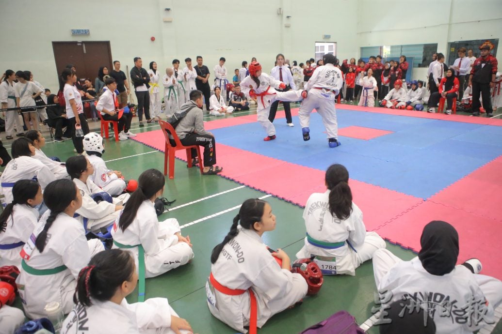跆拳道全国邀请赛开幕 1100高手怡保竞技