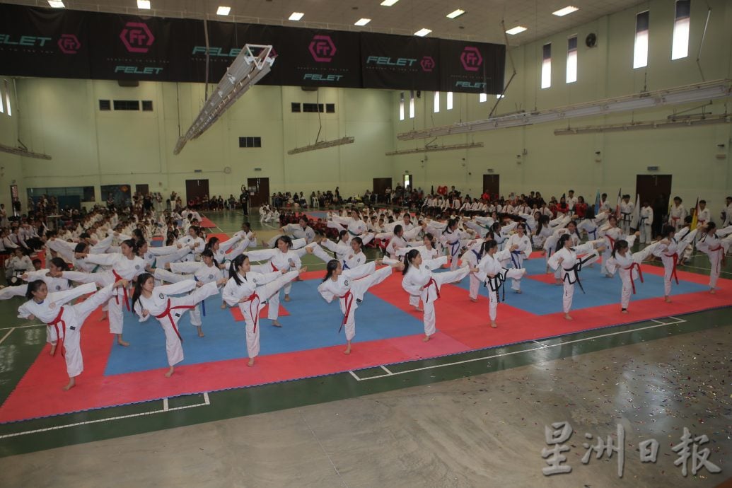 跆拳道全国邀请赛开幕 1100高手怡保竞技