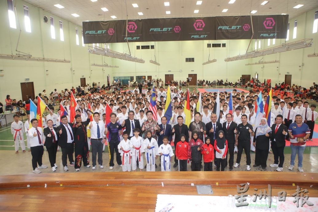 跆拳道全国邀请赛开幕 1100高手怡保竞技